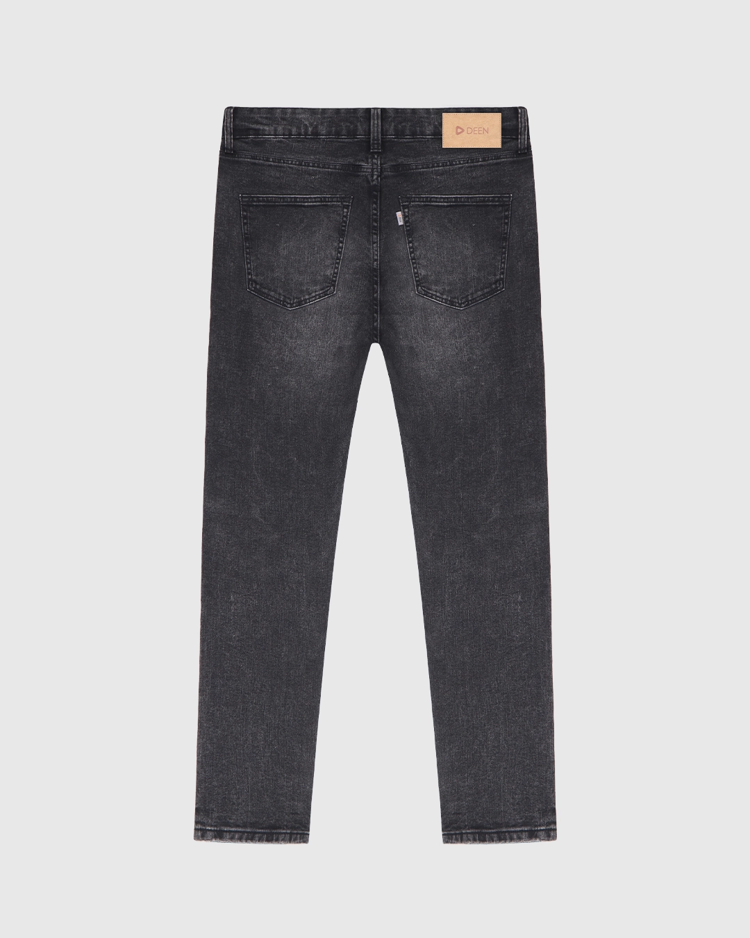 Black Faded Jeans – Slim Fit - Image 3