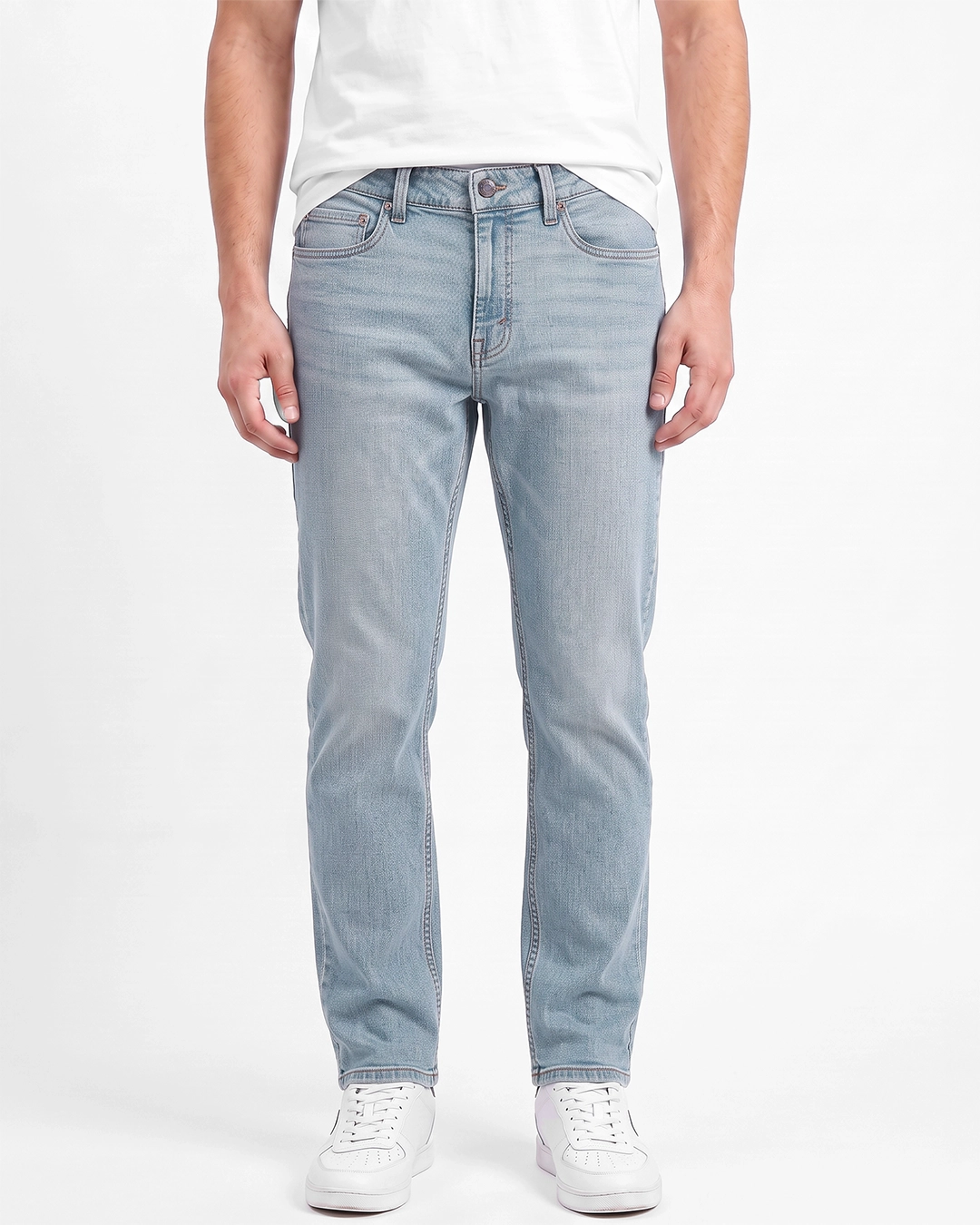 DEEN High-End Light Blue Jeans – Regular Fit - Image 2