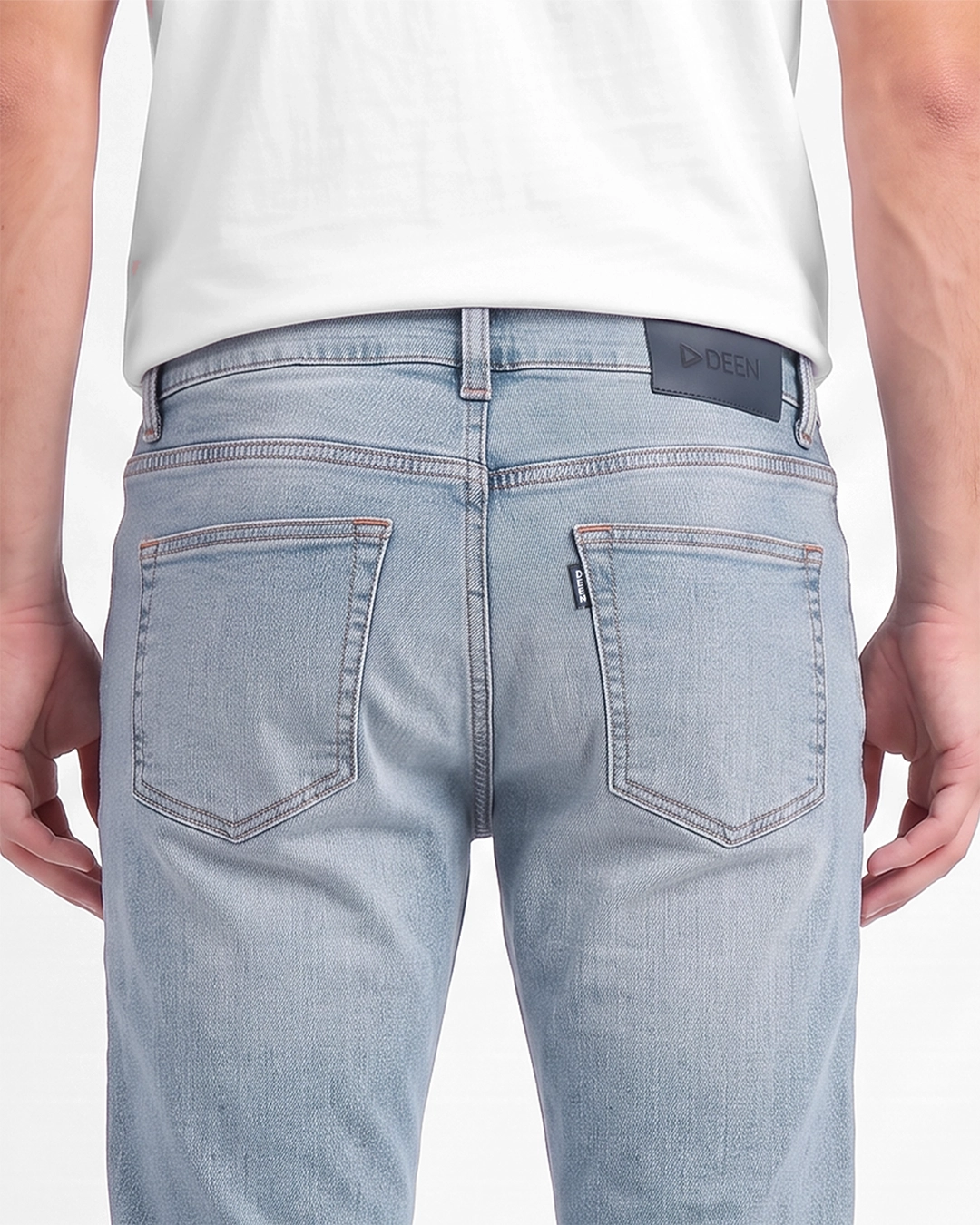 DEEN High-End Light Blue Jeans – Regular Fit - Image 4