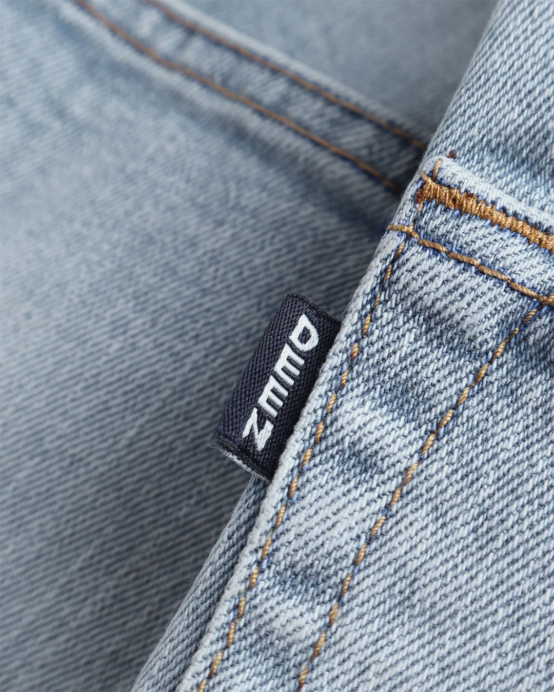 High-End Light Blue Jeans – Regular Fit - Image 4