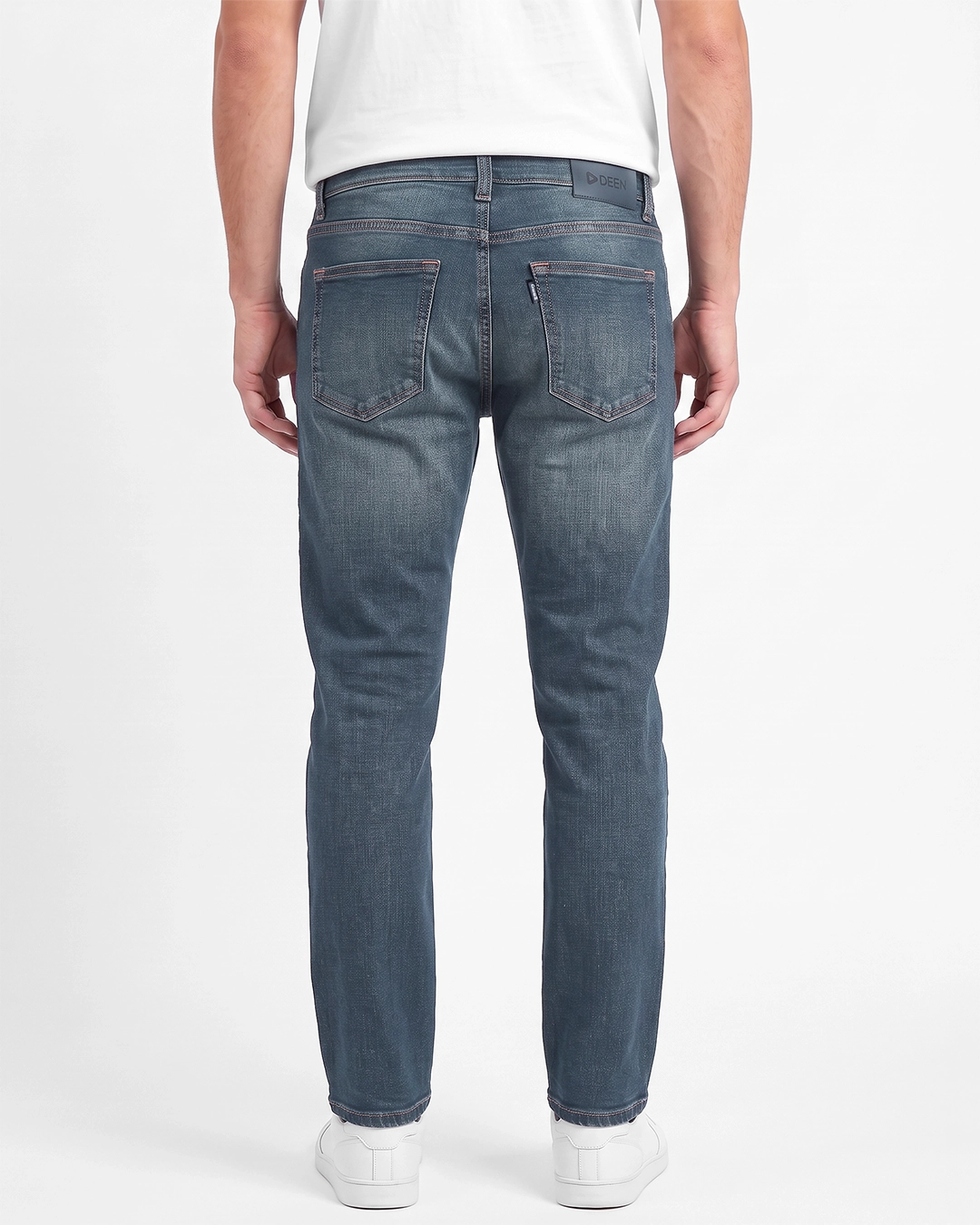 DEEN High-End Vintage Wash Jeans – Regular Fit - Image 3