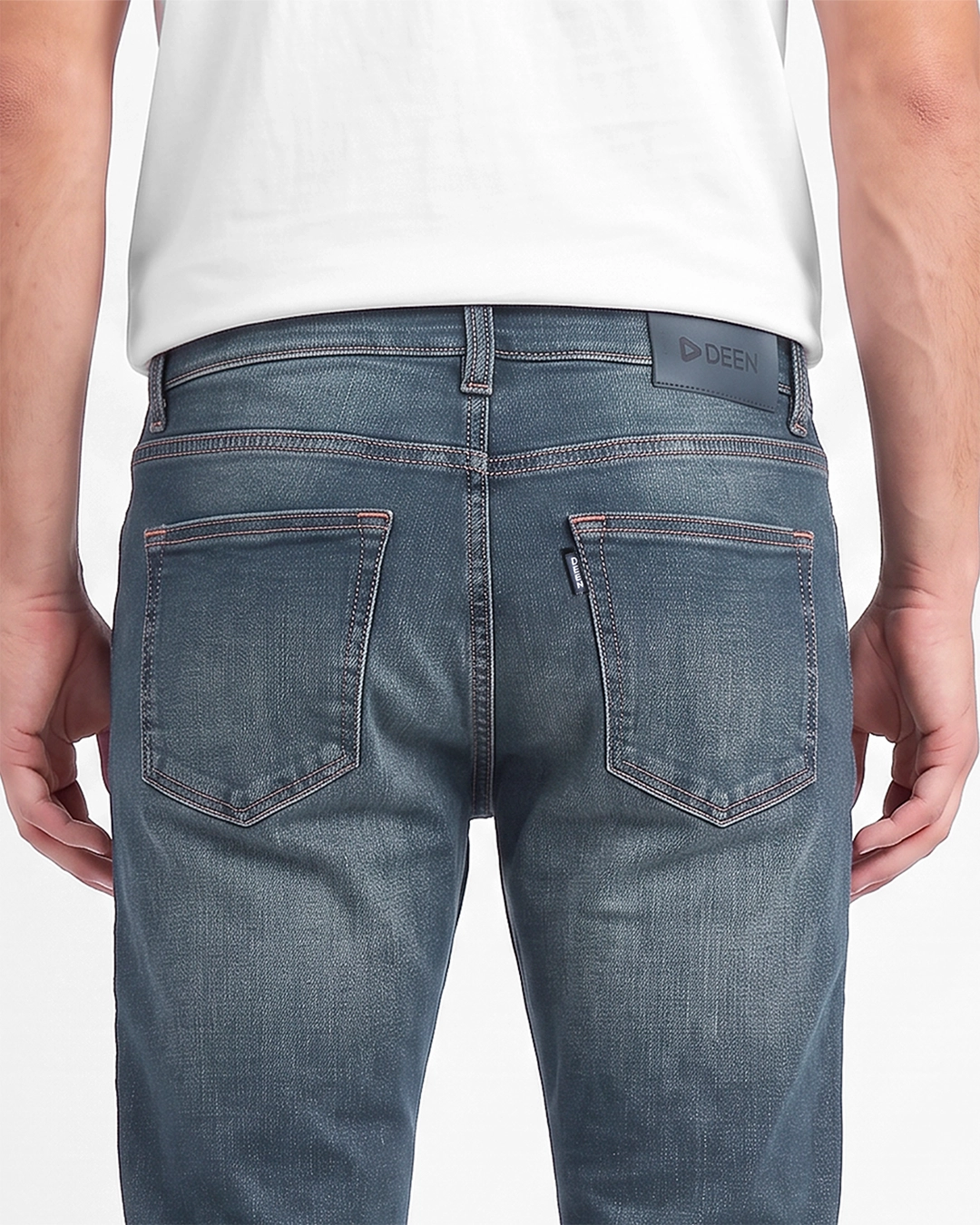 DEEN High-End Vintage Wash Jeans – Regular Fit - Image 4