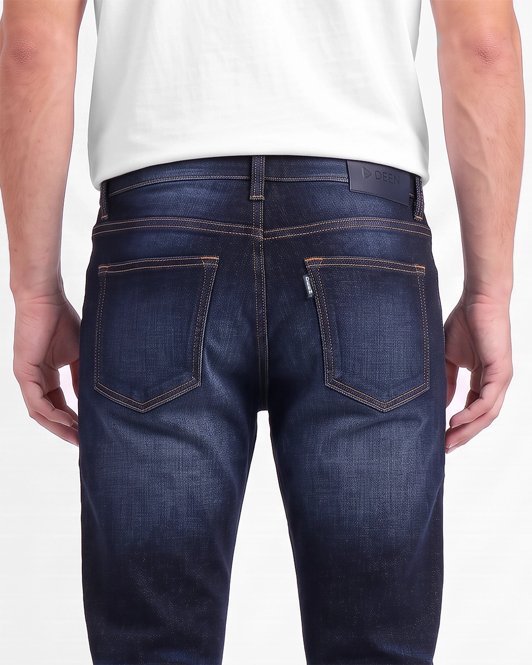 DEEN High-End Whisker Faded Jeans – Regular Fit - Image 4