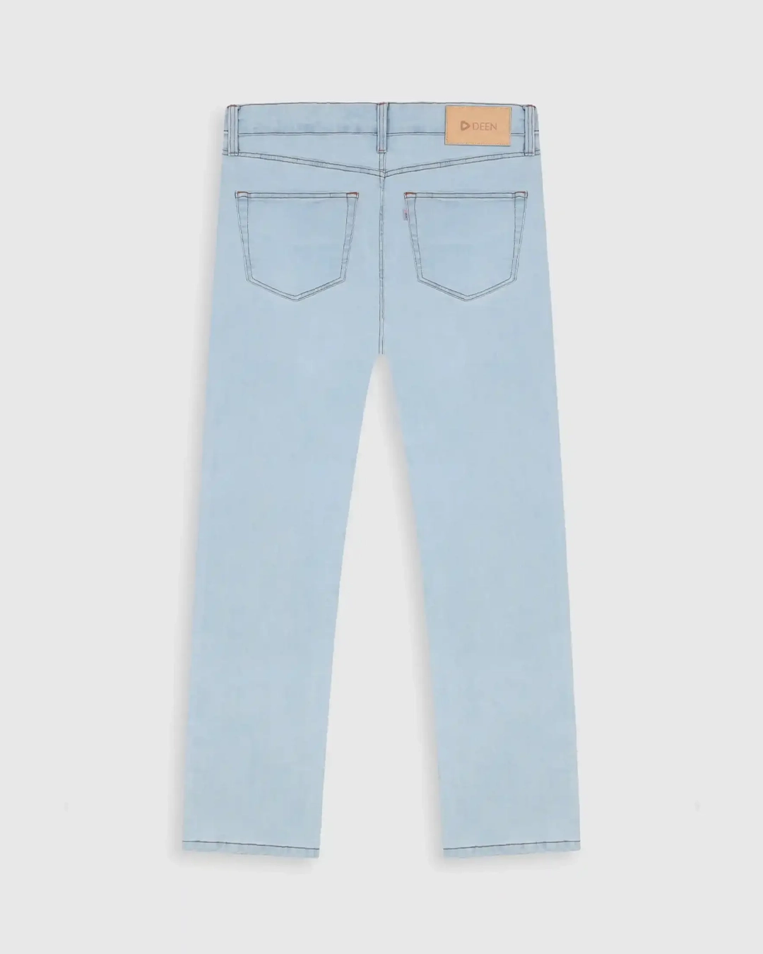Light Wash Blue Jeans – Regular Fit - Image 4