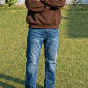 Mid Wash Blue Jeans – Regular Fit