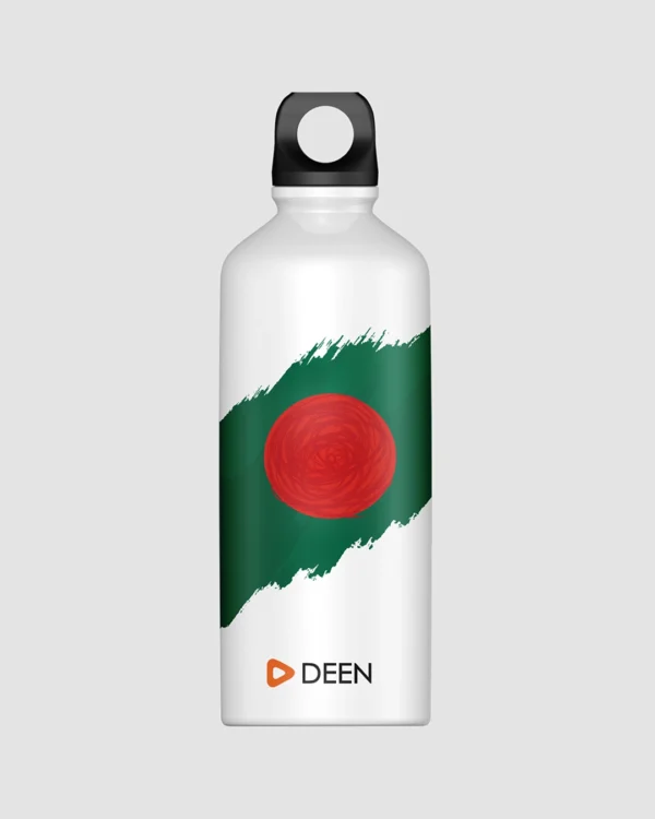 DEEN Bangladesh Flag Aluminum Water Bottle