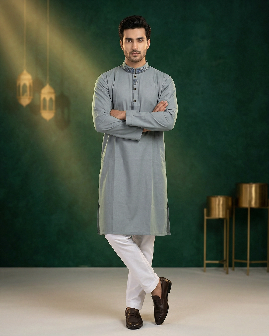 DEEN Edward Embroidered Panjabi - Image 2