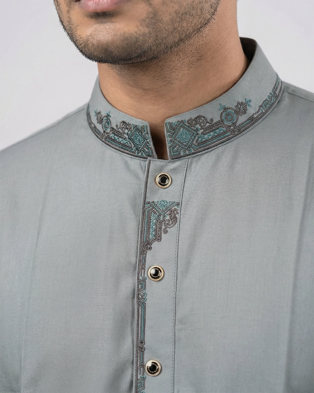 DEEN Edward Embroidered Panjabi - Image 3