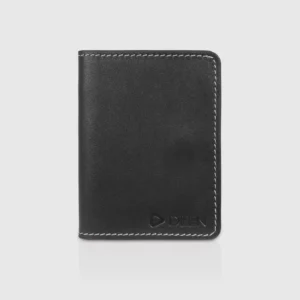 DEEN Compact Genuine Leather Card Holder