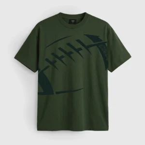 DEEN Forest Claw Graphic Drop Shoulder T-Shirt