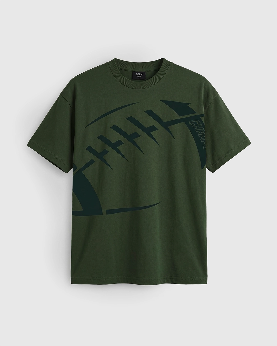 DEEN Forest Claw Graphic Drop Shoulder T-Shirt