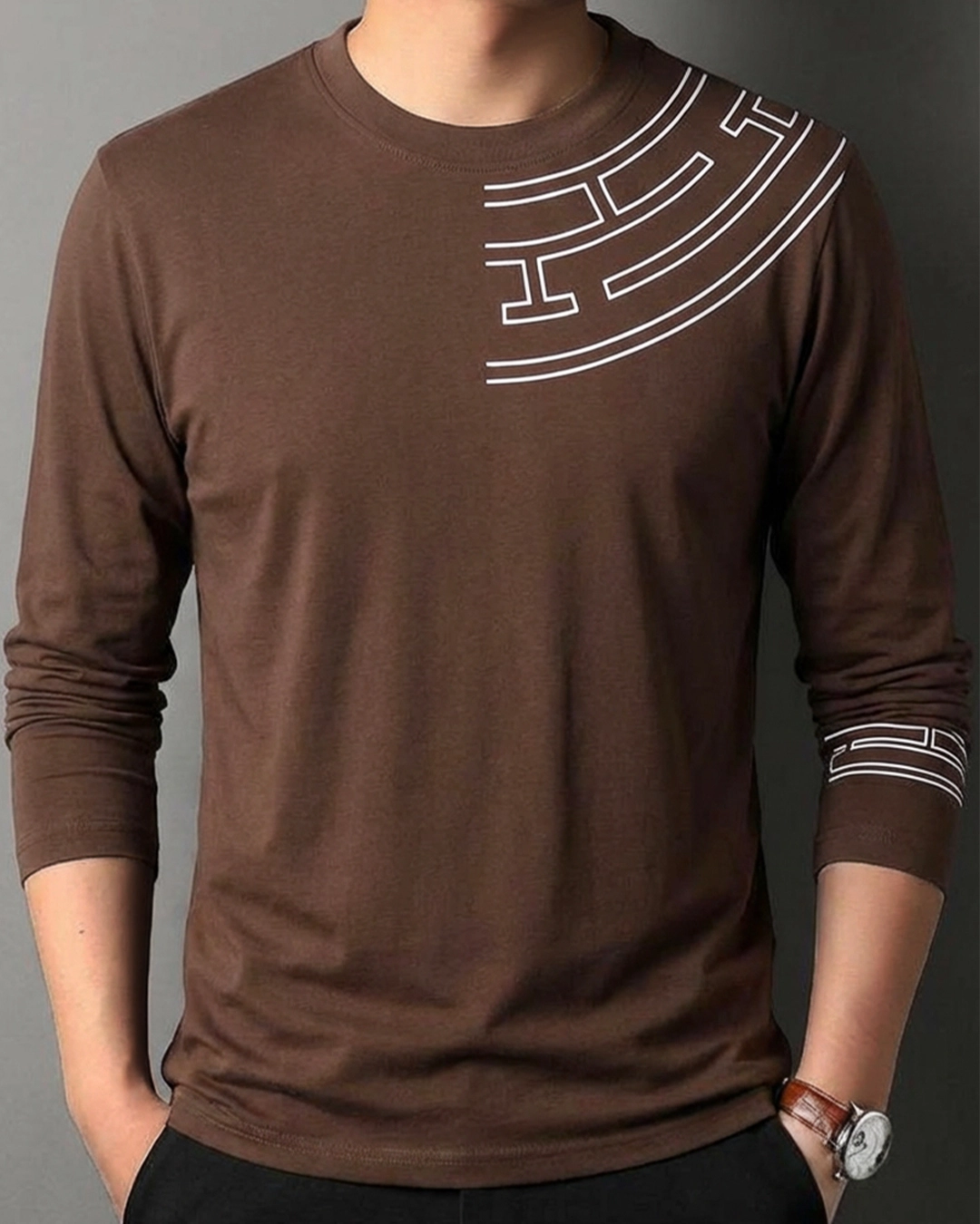DEEN Full Sleeve Graphic T-shirt - Image 2