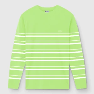DEEN Full Sleeve Neon Stripe T-shirt