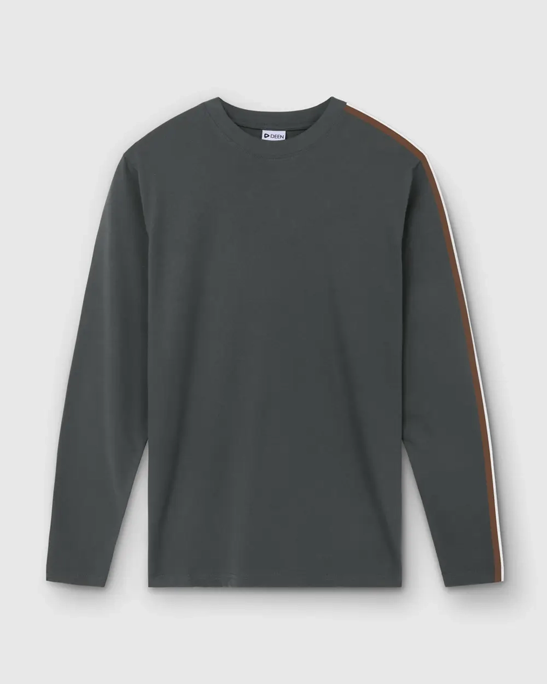 DEEN Full Sleeve Side-Stripe T-shirt