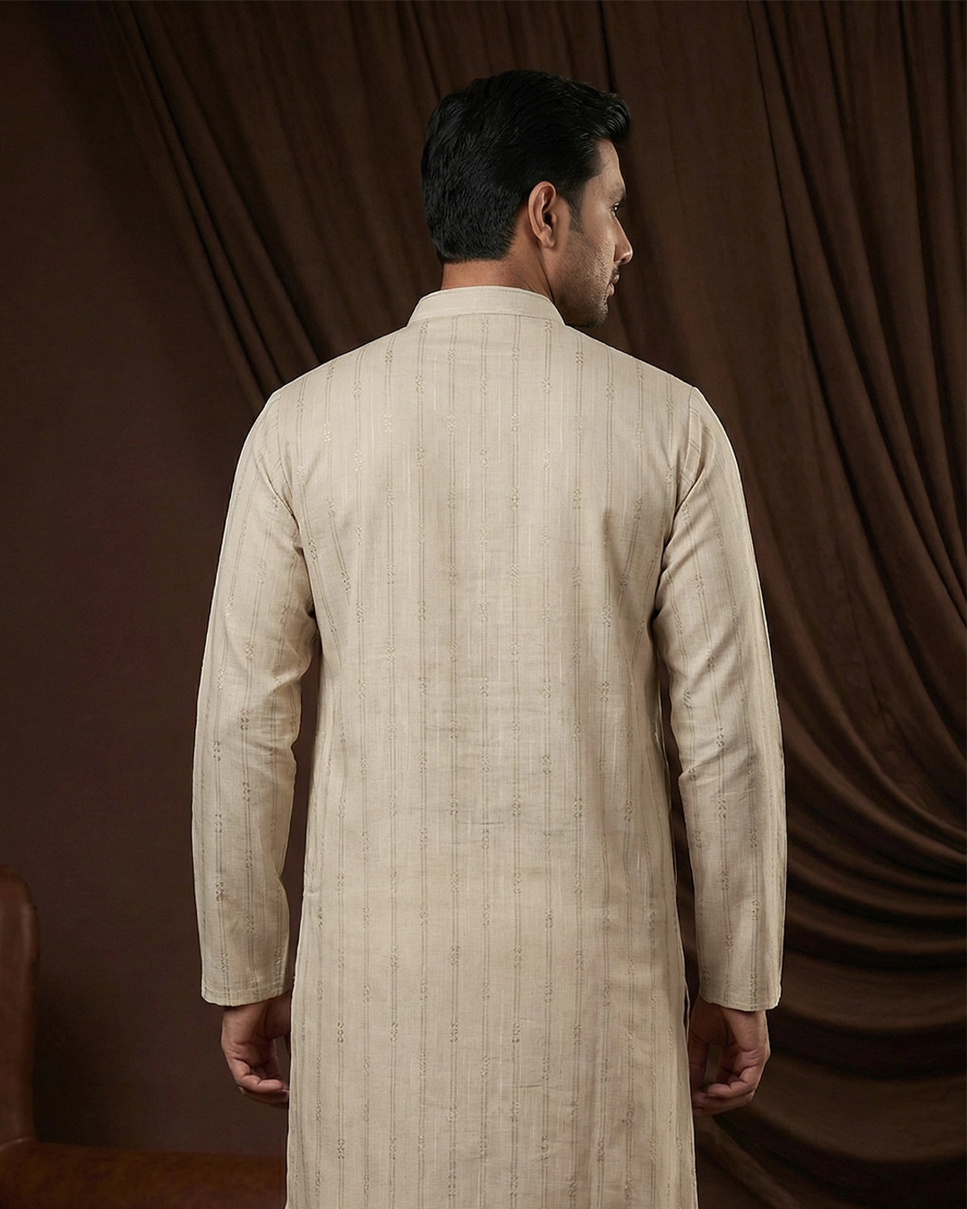 DEEN Gold Semi Formal Panjabi - Image 3