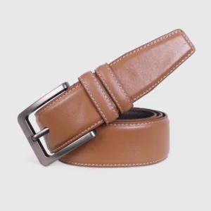 DEEN Mocha Premium Leather Belt
