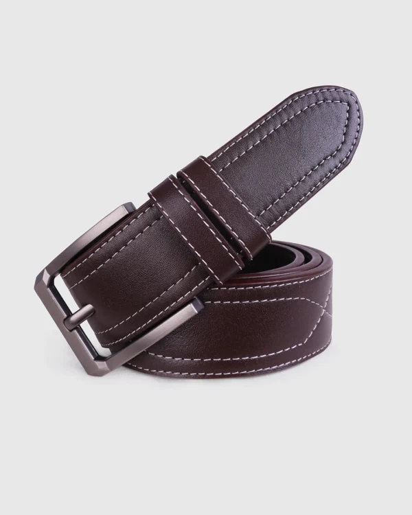 DEEN Chocolate Premium Leather Belt