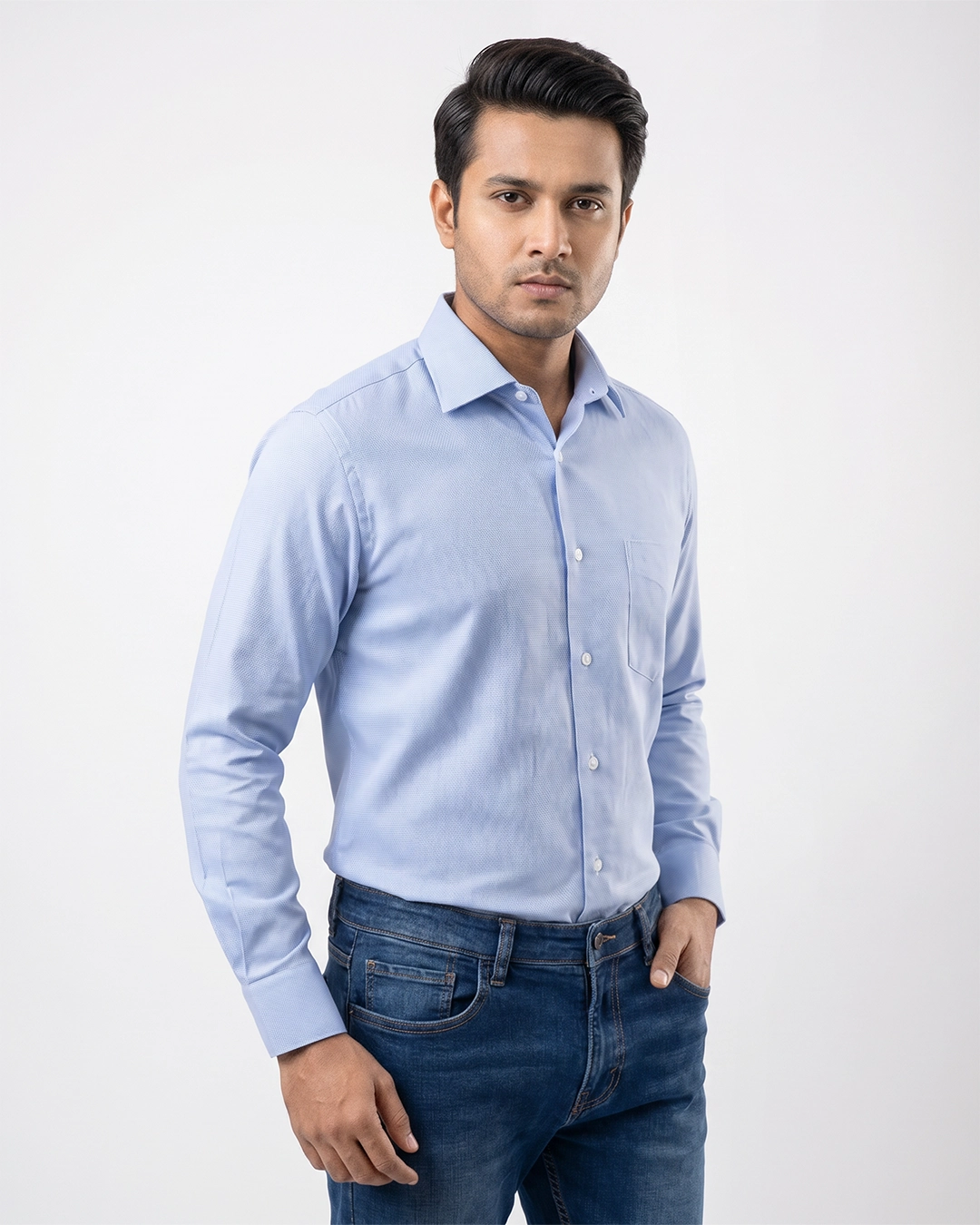 DEEN Light Blue Executive Formal Shirt