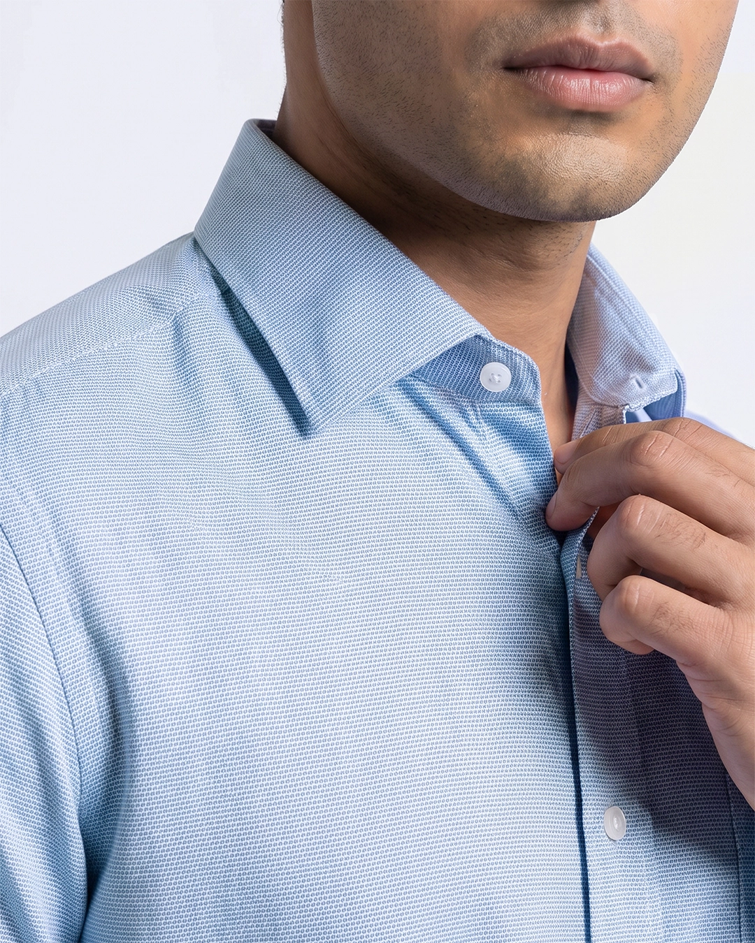 DEEN Light Blue Executive Formal Shirt - Image 2