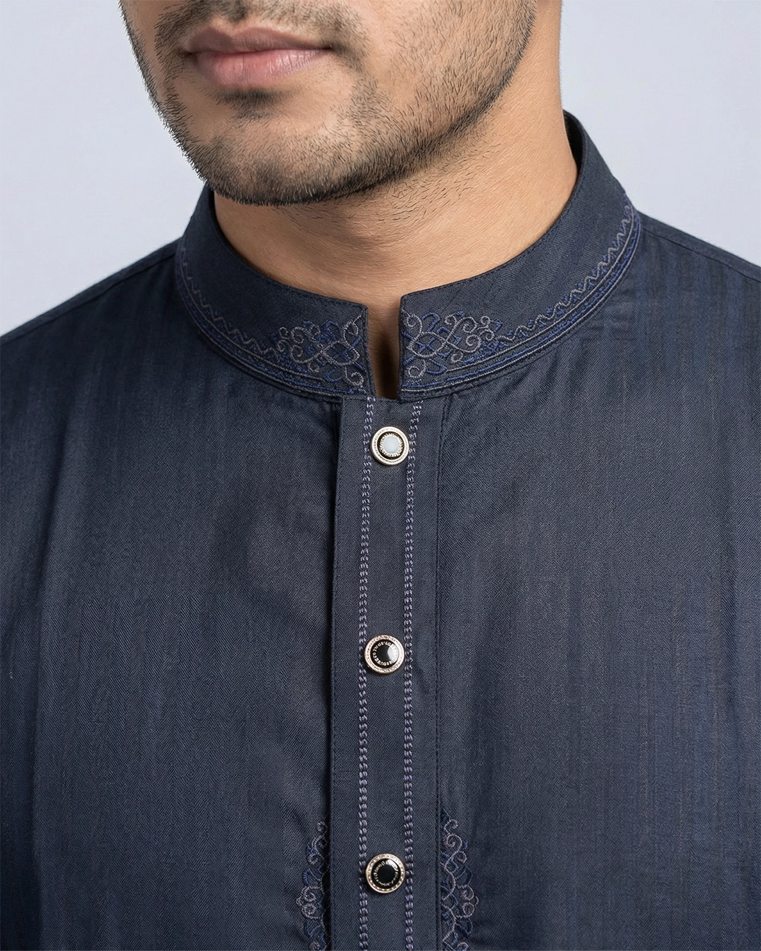 DEEN Mako Embroidered Panjabi - Image 3