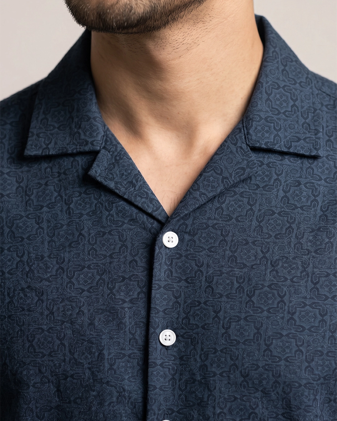 DEEN Mosaic Cuban Collar Shirt - Image 2