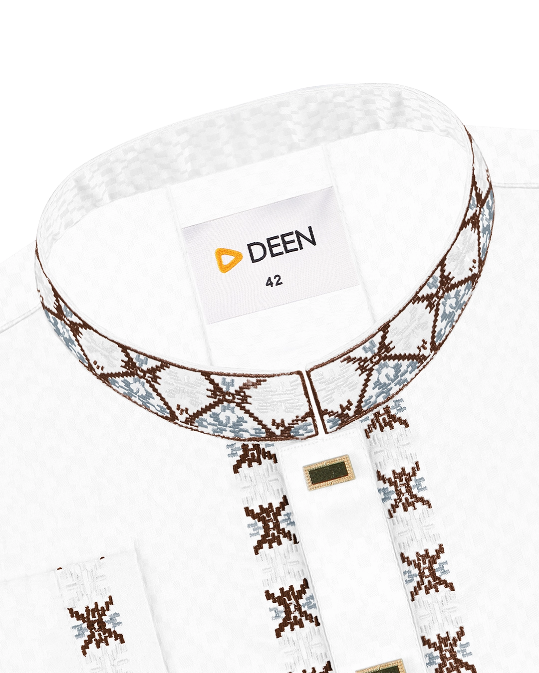 DEEN Embroidered Cotton Panjabi - Image 3