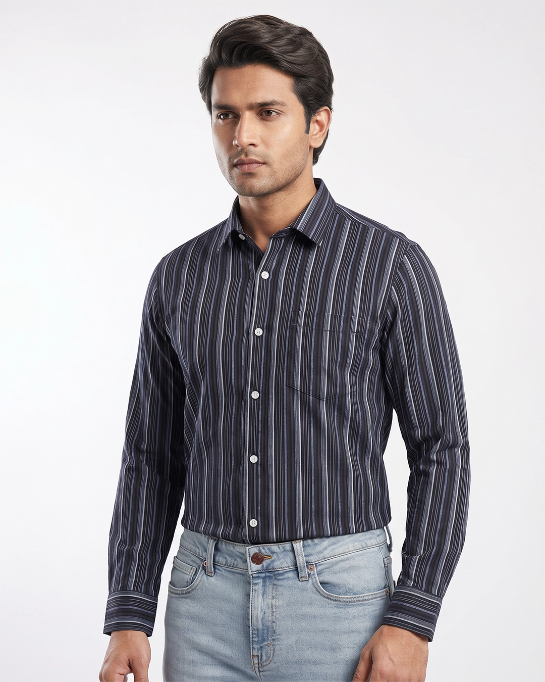 DEEN Striped Executive Formal Shirt - Image 2