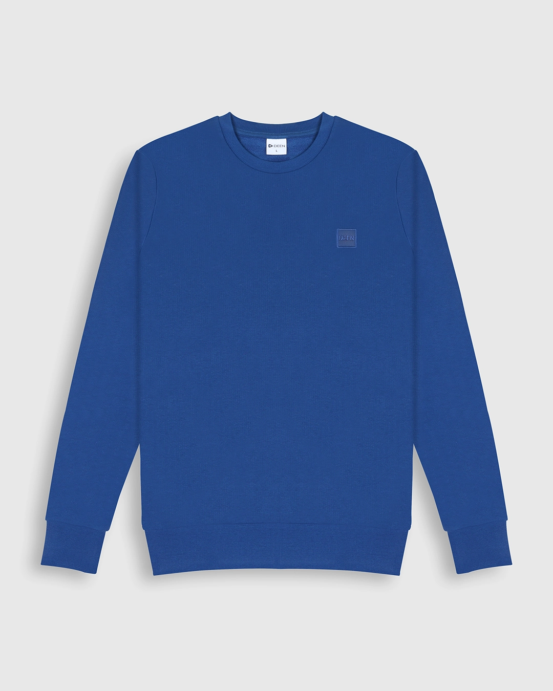 DEEN Blue Sweatshirt in Cotton-Terry