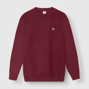 DEEN Maroon Sweatshirt in French-Terry