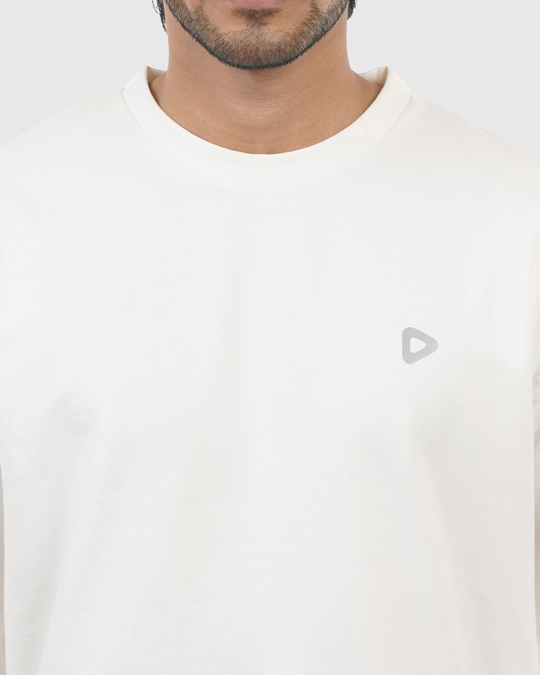DEEN Off-white Sweatshirt in French-Terry - Image 4