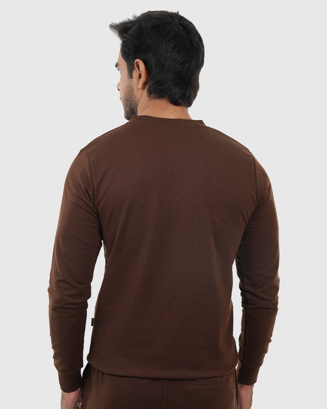 DEEN Choco Sweatshirt in French-Terry - Image 5