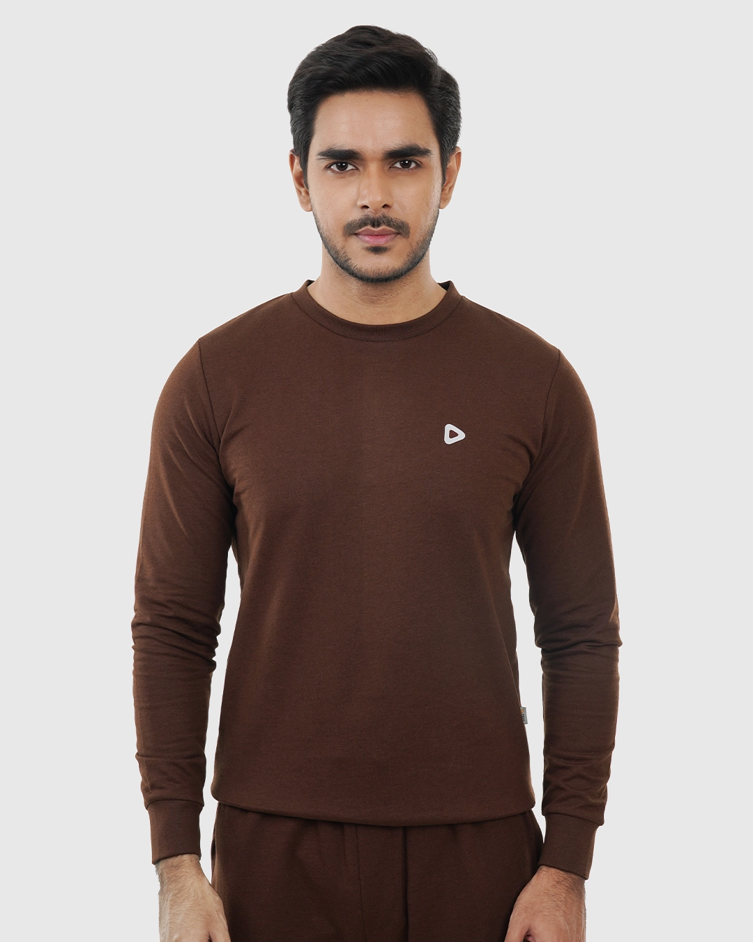 DEEN Choco Sweatshirt in French-Terry - Image 3