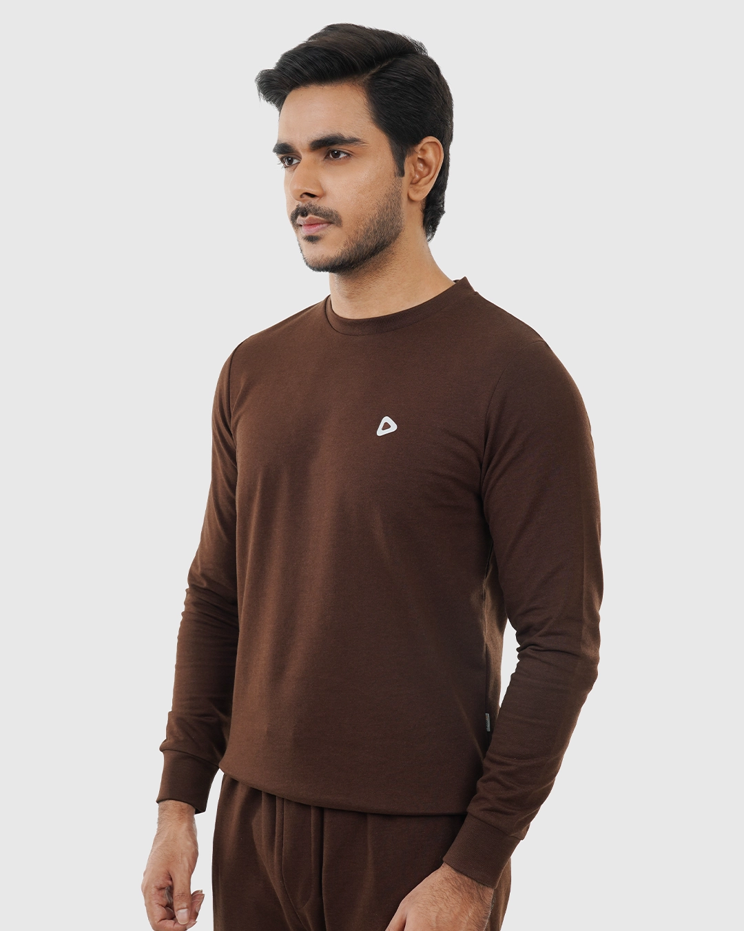 DEEN Choco Sweatshirt in French-Terry - Image 6