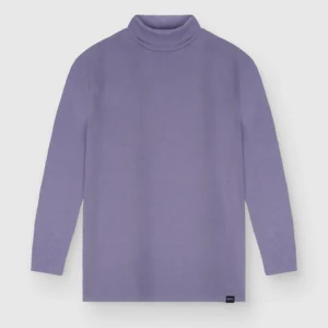 DEEN Lavender Full Sleeve Turtleneck T-shirt