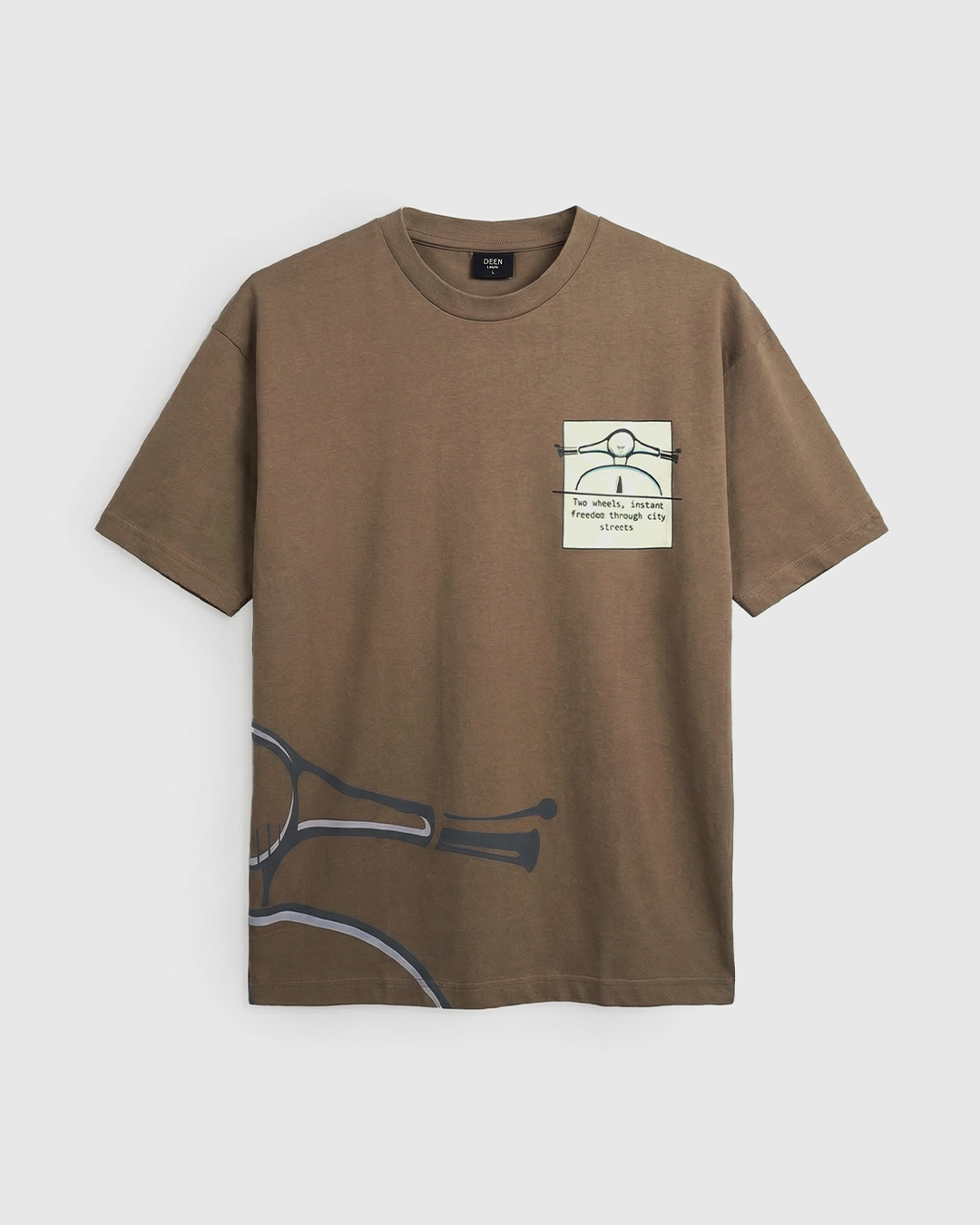 DEEN Urban Ride Print Drop Shoulder T-Shirt