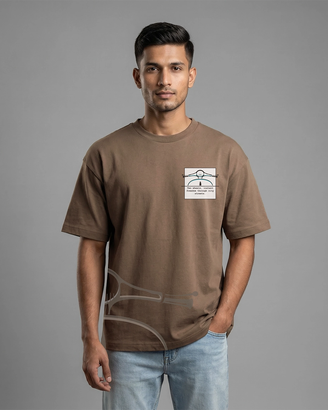 DEEN Urban Ride Print Drop Shoulder T-Shirt - Image 2