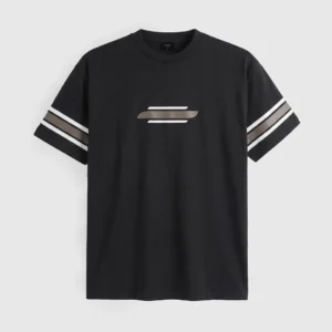 DEEN Urban Stripe Drop Shoulder T-Shirt