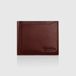 DEEN Polished Choco Bifold Leather Wallet