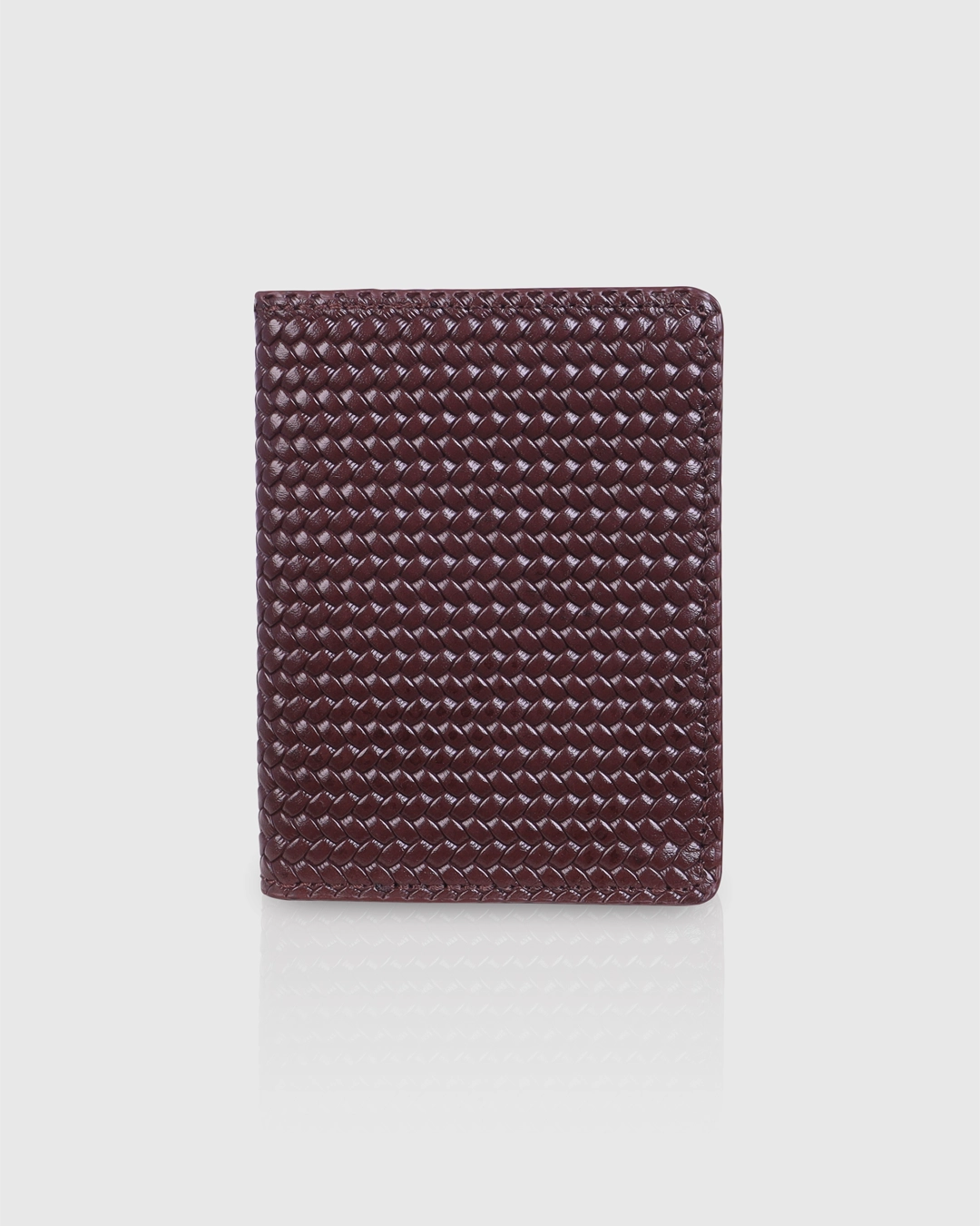 DEEN Compact Genuine Leather Card Holder