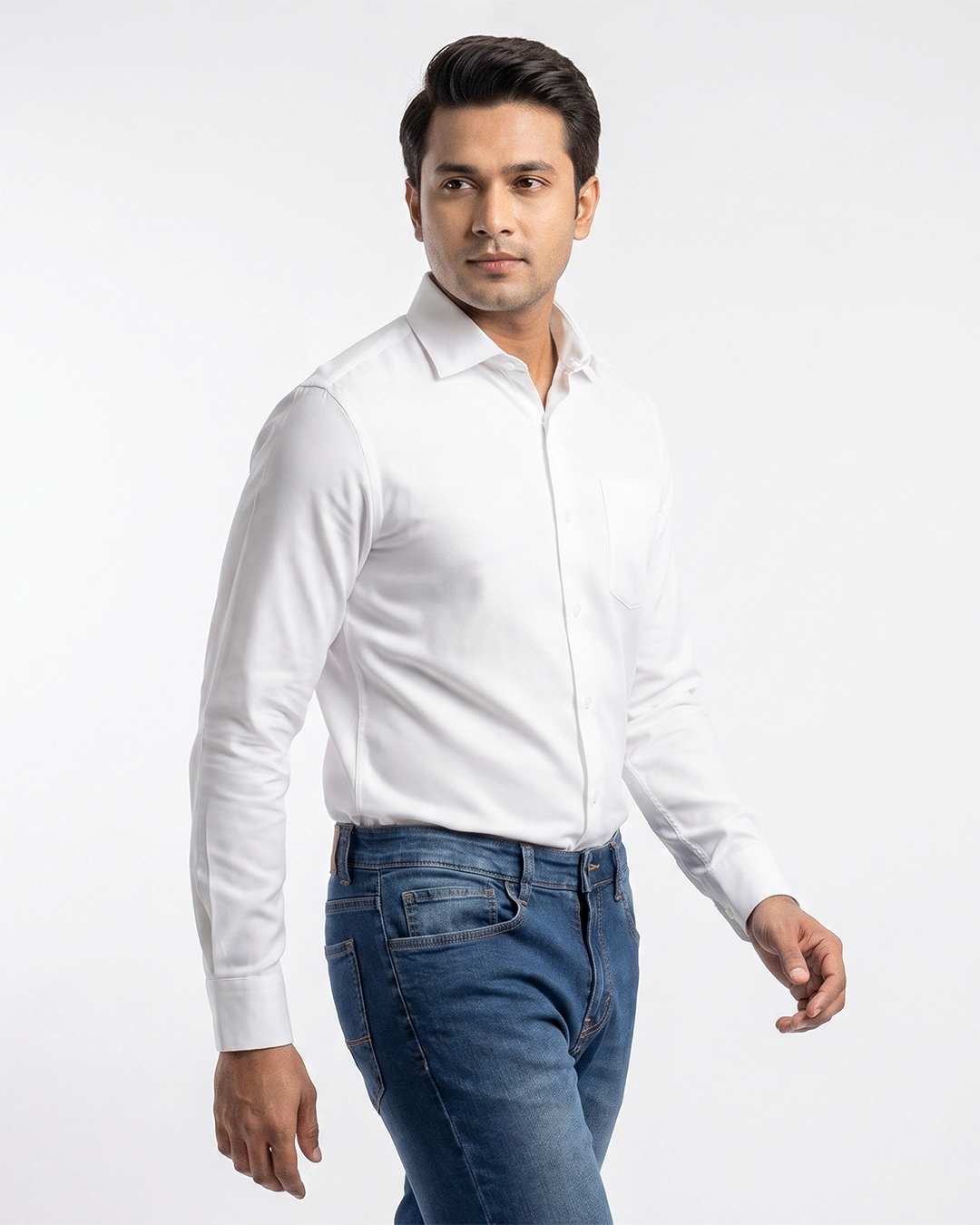 DEEN White Executive Formal Shirt