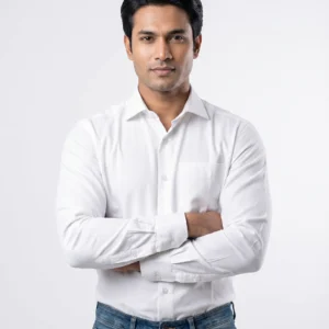 DEEN White Executive Formal Shirt