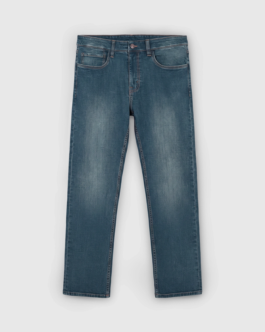 DEEN High-End Vintage Wash Jeans – Regular Fit