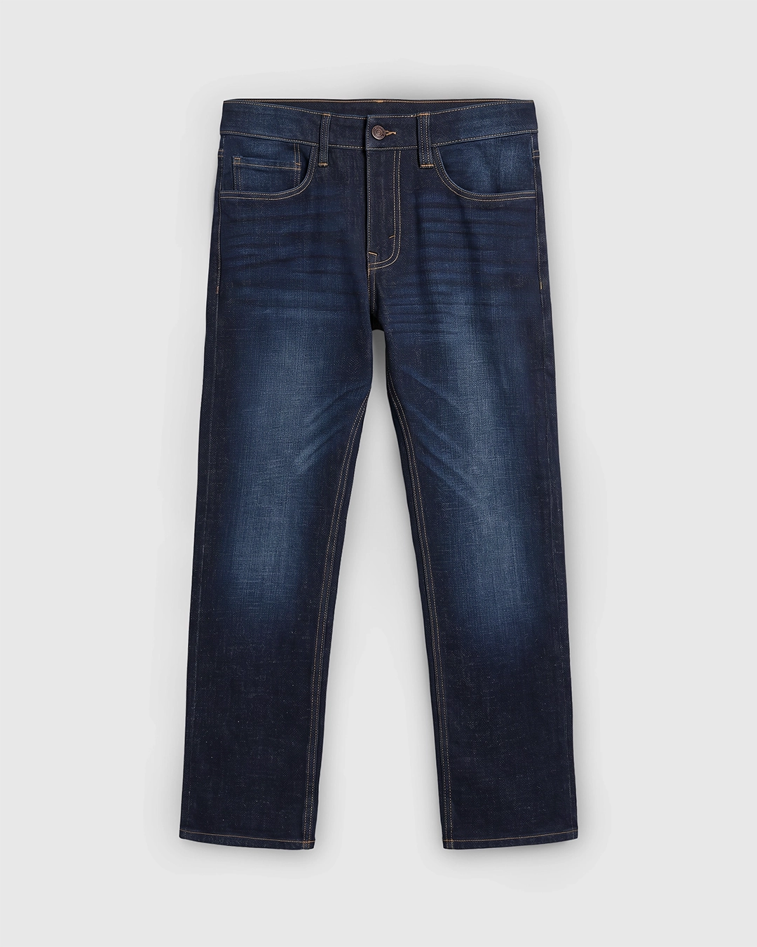 DEEN High-End Whisker Faded Jeans – Regular Fit