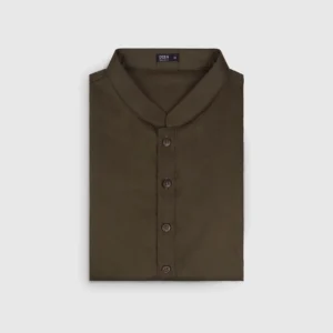 DEEN Olive Semi Formal Panjabi