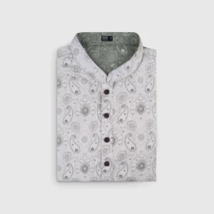 DEEN Paisley Printed Semi Formal Panjabi
