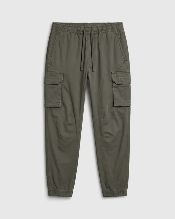 Pull & Bear Cargo Trouser in Olive