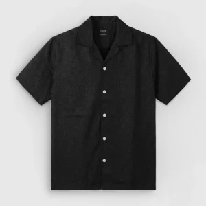 DEEN Shadow Cuban Collar Shirt