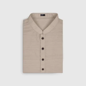 DEEN Stone Grey Semi Formal Panjabi